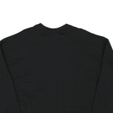 CHAMPION Mens Black Crew Neck L Sweatshirt Cotton Blend Logo Classic