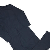 Mens Navy Blue Cotton Blend Regular Fit Dungarees L L W36 L28 Workwear Utility