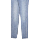 LEVI'S 711 Womens Slim Blue Denim Light W25 L32 Skinny Jeans Zip Cotton Blend