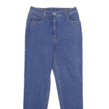 JOHM BONER Womens Jeans Blue Regular Straight Denim Medium W28 L31 Zip Closure