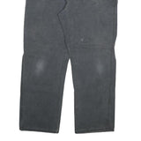 DICKIES Mens Regular Fit Grey Denim Jeans W40 L32 Workwear Utility Zip