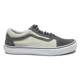 VANS Old Skool Mens Lace-Up Trainers Suede Black & Cream UK 9 Casual Skate
