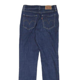LEVI'S Womens Regular Blue Denim Classic Fit Zip Jeans W26 L28 Stylish Comfort