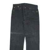 LEVI'S 501 Mens Jeans Black Regular Straight Denim W32 L31 Classic Button Fly