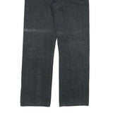 LEVI'S 501 Mens Jeans Black Regular Straight Denim W32 L31 Classic Button Fly