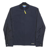 ESCADA SPORT Womens Navy Blue Casual Jacket S Polyester Plain Zip Fastening