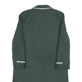 CASUALS Womens Green Button Jacket UK 10 Polyester Blend Classic Collar