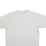 POLO RALPH LAUREN Mens Grey Cotton Blend Short Sleeve Plain XS Polo Shirt