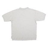 POLO RALPH LAUREN Mens Grey Cotton Blend Short Sleeve Plain XS Polo Shirt
