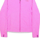 THE NORTH FACE Womens Pink Jacket XS Polyester Zip Outdoor Classic Fitted Warm