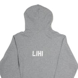 RUSSELL ATHLETIC Mens Grey Rose Hill Royals Pullover Hoodie S Sports Print