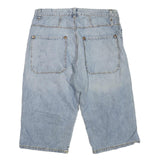 JACK&JONES Mens Shorts Blue Casual L W36 Cotton Blend Relaxed Fit Summer