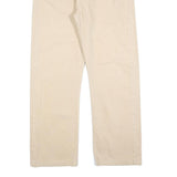 LEVI'S 501 Mens Jeans Beige Regular Straight Denim W36 L29 Classic Button Fly