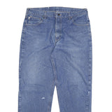 CARHARTT Mens Jeans Blue Regular Straight Denim Medium W36 L30 Workwear Zip