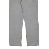 CARHARTT Mens Cotton Blend Grey Regular Fit Straight Leg Trousers W32 L32