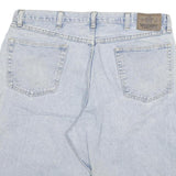 WRANGLER Mens Shorts Blue Denim 2XL W36 Classic Cotton Blend Comfort