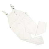 CARHARTT Womens White Cotton Blend Dungarees Loose Fit 2XL W48 L30 Workwear