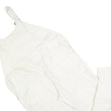 CARHARTT Womens White Cotton Blend Dungarees Loose Fit 2XL W48 L30 Workwear