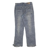 VOL Mens Jeans Blue Regular Straight Denim Medium W28 L28 Zip Casual Workwear