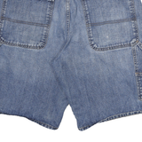 TOMMY HILFIGER Mens Denim Blue Cotton Shorts XL W34 Casual Pocketed