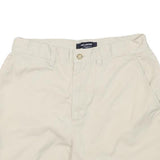 THE LIMITED Womens Shorts White Casual Plain M W28 Cotton Blend Comfortable Fit