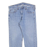 LEVI'S 505 Mens Jeans Blue Regular Straight Denim Medium W38 L30 Classic Fit