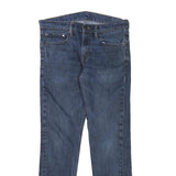 LEVI'S 511 Mens Slim Skinny Denim Medium Blue Cotton Blend W31 L30 Zip Jeans