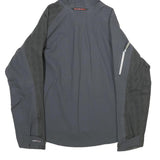MAMMUT Womens Grey & Black Outdoor Hooded Jacket XS Polyamide Zip Waterproof