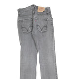 LEVI'S 511 Slim Mens Jeans Grey Slim Skinny Denim Light W28 L32 Casual