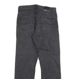LEE Mens Regular Fit Black Denim Jeans Cotton Blend Zip W32 L32 Classic Style