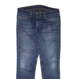 LEVI'S 511 Mens Jeans Blue Slim Slim Fit Denim Medium W34 L29 Zip