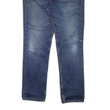 LEVI'S 511 Mens Jeans Blue Slim Slim Fit Denim Medium W34 L29 Zip