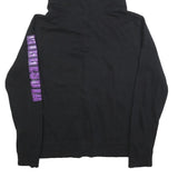 NFL Womens Black Vikings ¼ Zip Hoodie XL Football Team Sweatshirt