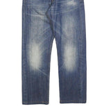 LEVI'S 505 Mens Jeans Blue Regular Straight Denim Medium W32 L27 Classic Zip
