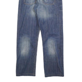 LEVI'S 505 Mens Jeans Blue Regular Straight Denim Medium W32 L27 Classic Zip