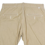 Mens Beige Casual Cotton Shorts M W34 Stylish Regular Fit Comfortable