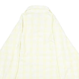 MAMMUT Womens Cream & Yellow Shirt M Lightweight Outdoor Style Button Closure