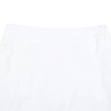 FILA Womens White Skater Short Skort Polyester Blend M Casual Activewear