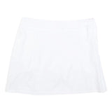 FILA Womens White Skater Short Skort Polyester Blend M Casual Activewear