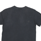 NIKE Mens Black Hook 'Em Horns Graphic T-Shirt M Short Sleeve Crew Neck Sports