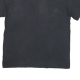NIKE Mens Black Hook 'Em Horns Graphic T-Shirt M Short Sleeve Crew Neck Sports