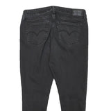 LEVI'S 711 Womens Jeans Black Slim Skinny Denim Medium W32 L24 Stretch Cotton