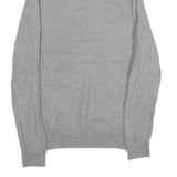 CHAPS Mens Grey Pullover Patterned Crew Neck Cotton Jumper M Casual Knitwear