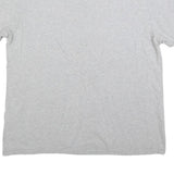 LEVI'S Womens Grey Cotton Blend Graphic T-Shirt 2XL Short Sleeve Crew Neck Logo