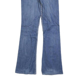 HUDSON Womens Blue Slim Flared Denim Medium W26 L30 Stylish Casual Jeans