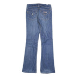 HUDSON Womens Blue Slim Flared Denim Medium W26 L30 Stylish Casual Jeans
