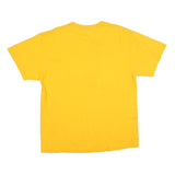 NBA Mens Yellow Golden State Warriors Basketball Graphic T-Shirt XL Crew Neck