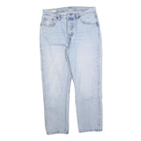 LEVI'S 501 Big E Womens Jeans Regular Straight Denim Light W29 L26 Button Fly