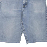 WRANGLER Mens Denim Blue Casual Regular Fit L W36 Cotton Blend Shorts