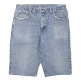 WRANGLER Mens Denim Blue Casual Regular Fit L W36 Cotton Blend Shorts